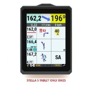 STELLA 5 TABLET RENTAL FOR MOTORCYCLES ONLY, OPTIONAL PRODUCT.